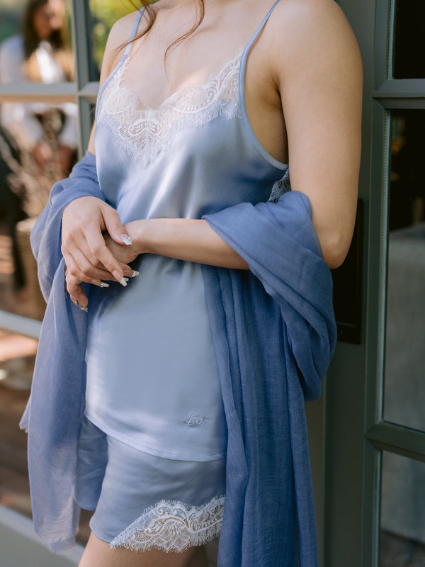 The Superfine Cashmere Drea - Periwinkle